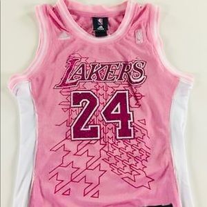 lakers pink jersey